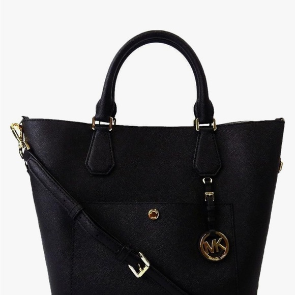 Michael Kors Black Tote Bag - Picture 1 of 11